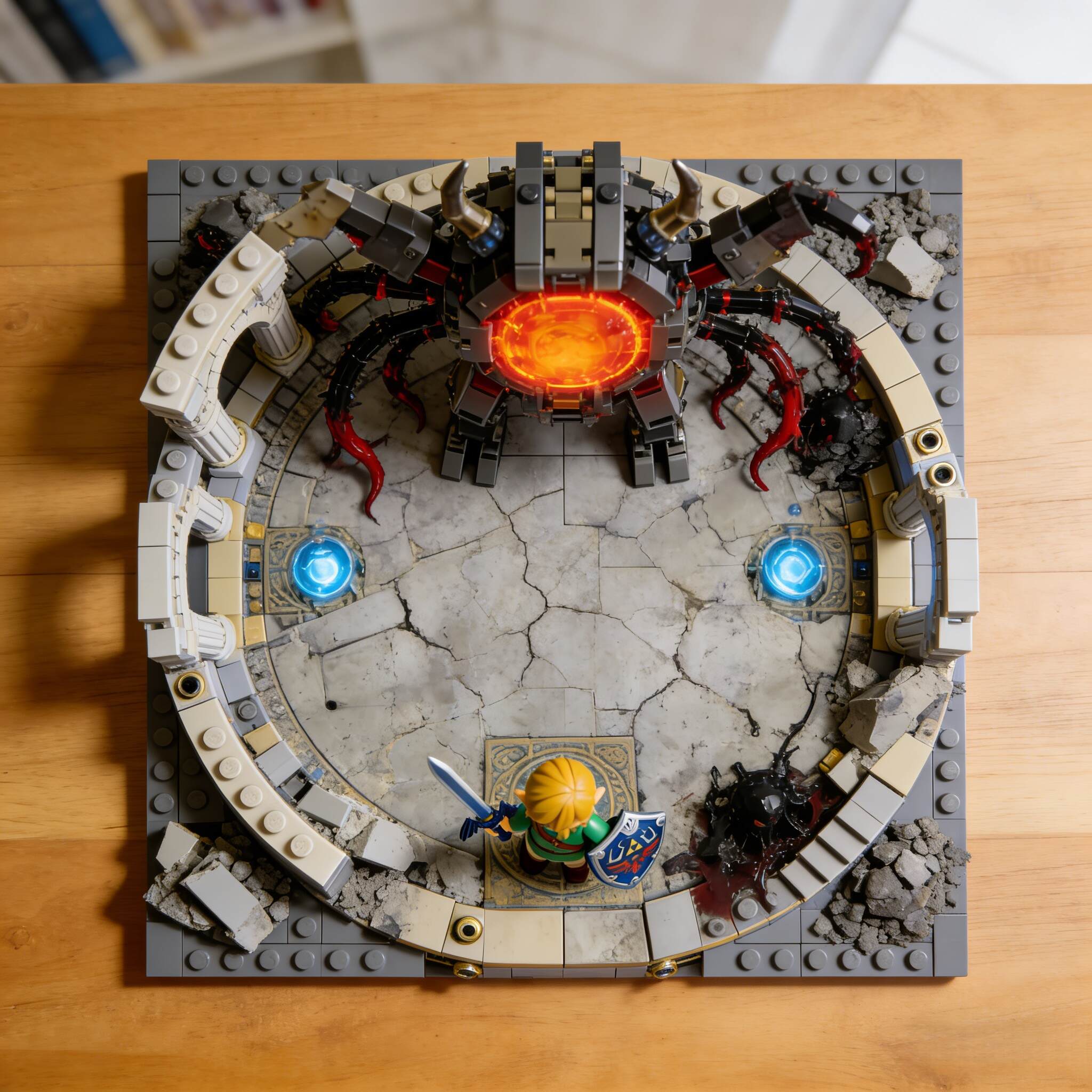 ⚔️ Fantasy Final Battle Building Block Diorama Set