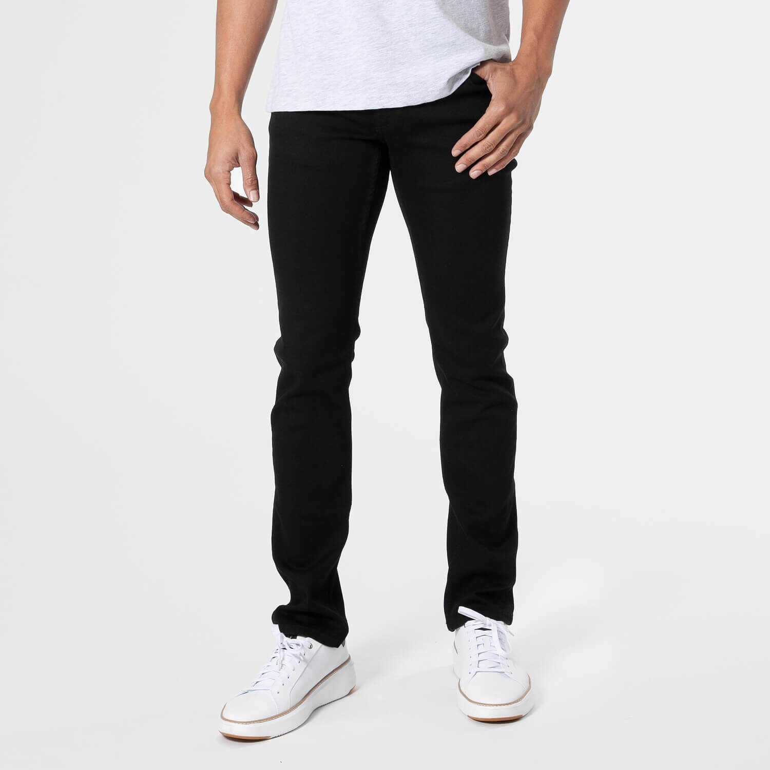 Indigo & Black Wash Slim Comfort Stretch Jeans 2-Pack