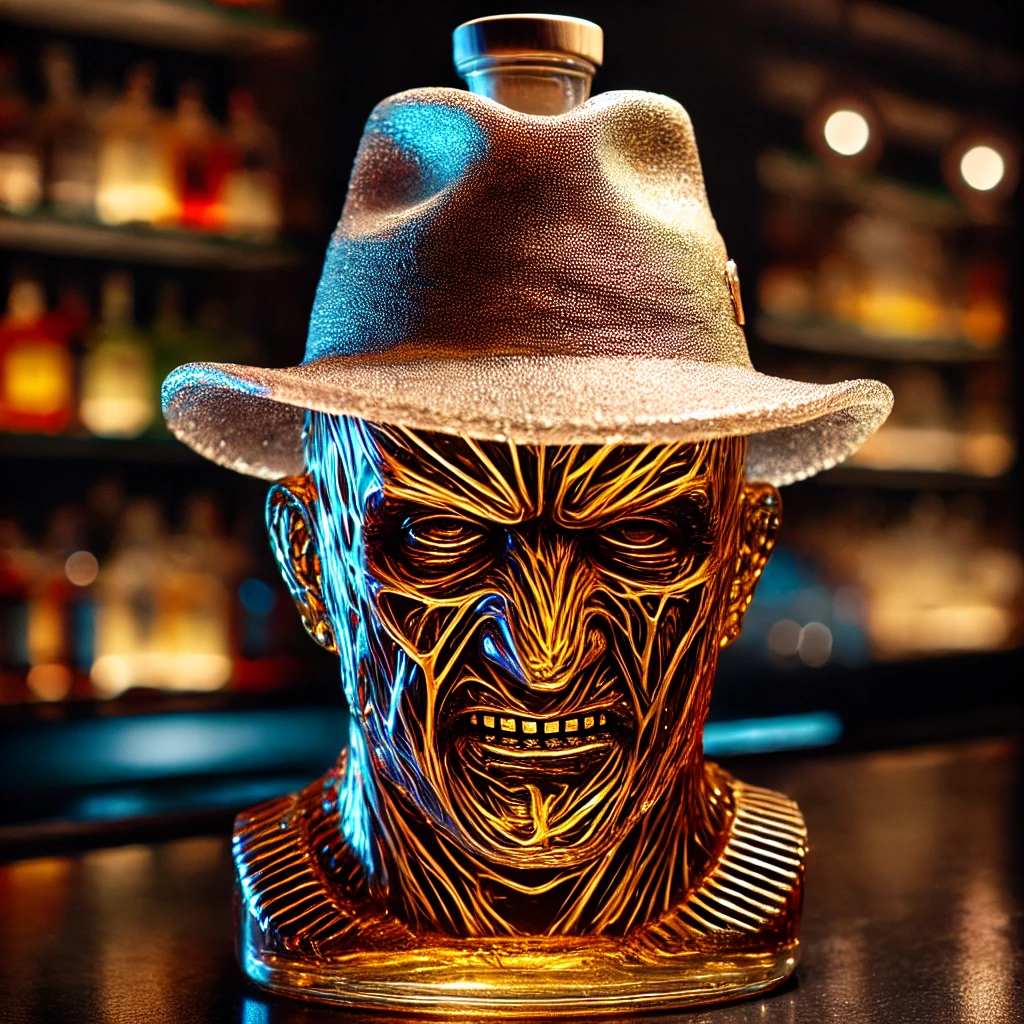 Horror Legend Whisky Bottle