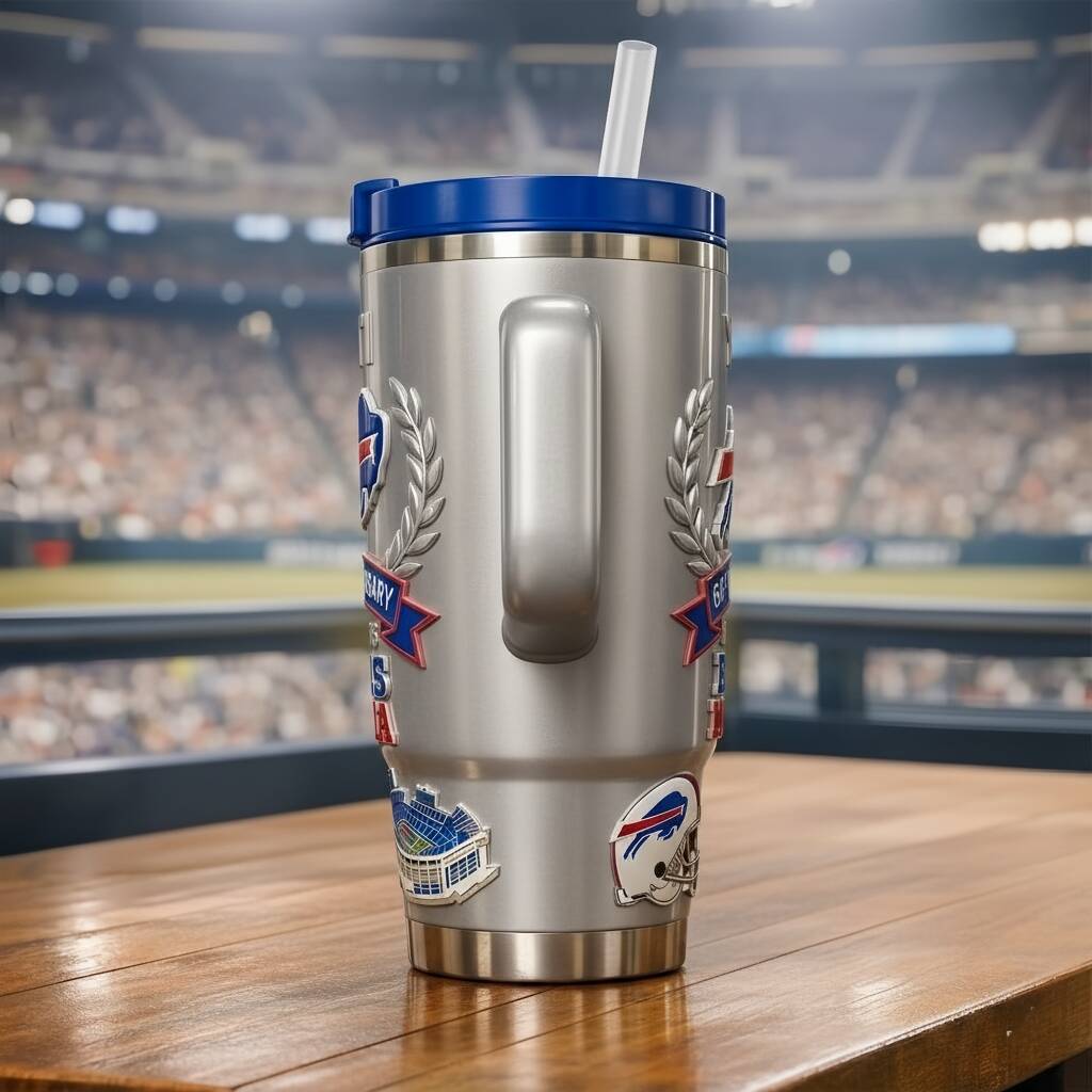 Limited Edition: Buffalo Bills 66th Anniversary YETI Tumbler (1960-2026)