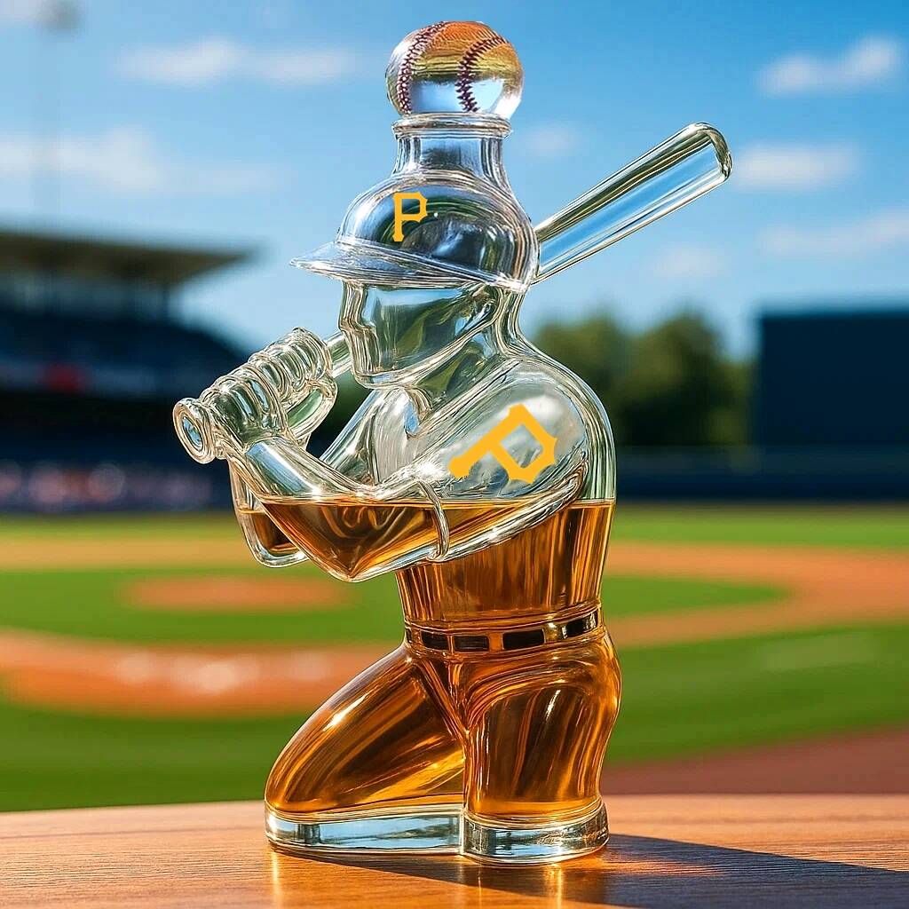 MLB Swing Whiskey Bottle