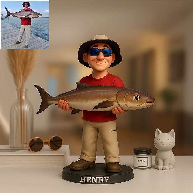 The Big Catch– Custom Fishing Figurines