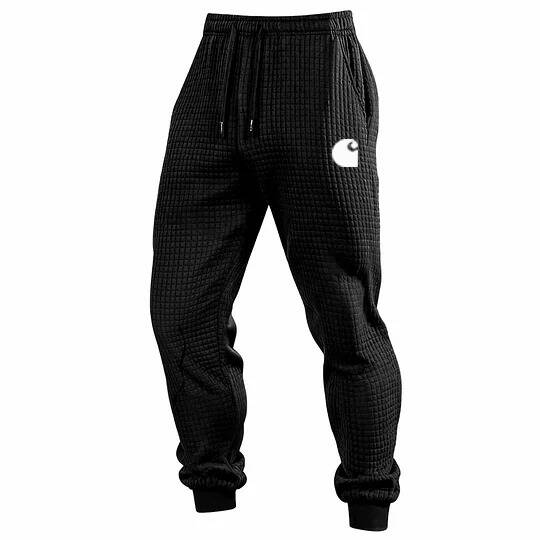 Men's Casual Black Sportswear Set