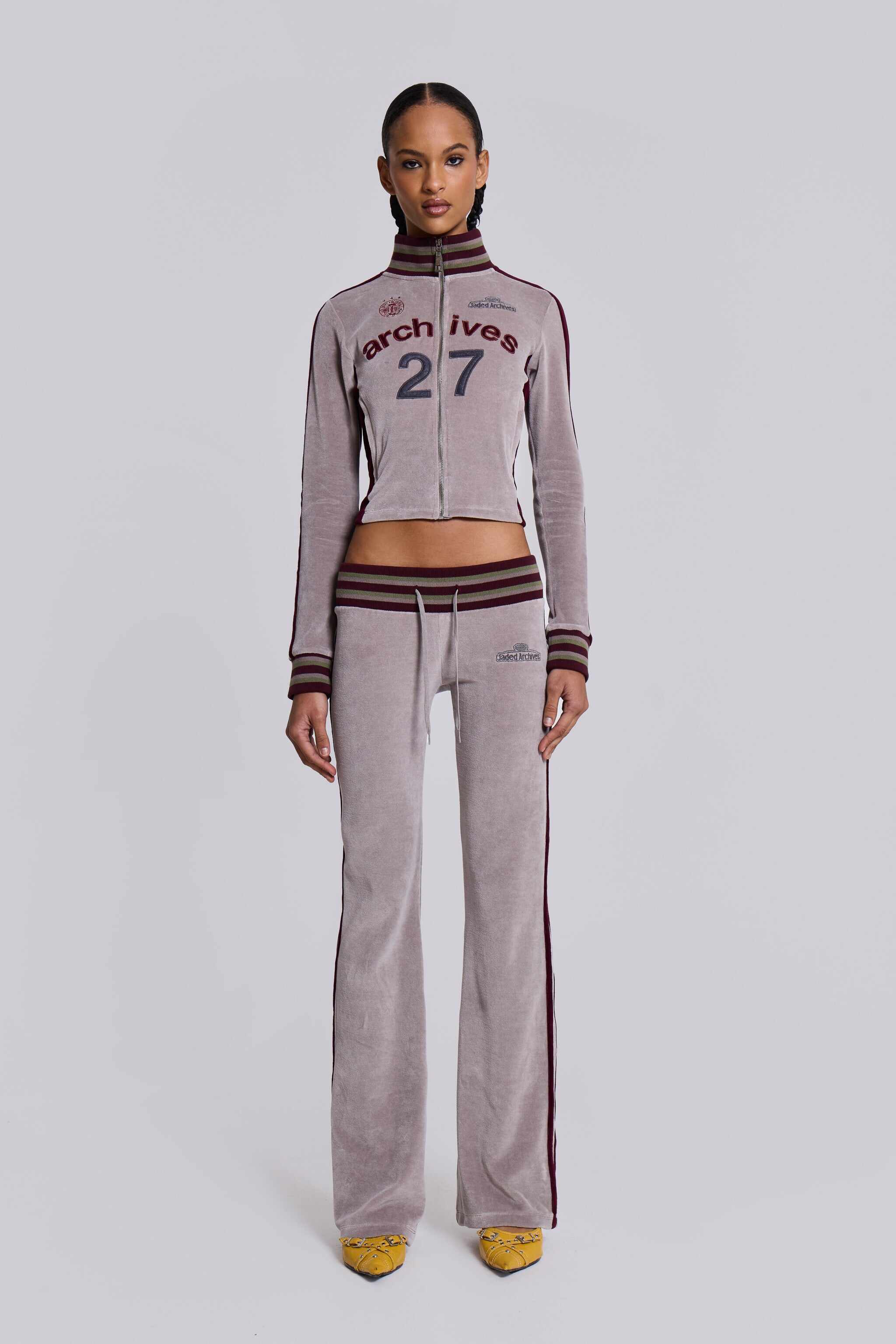 27 Velour Track Top