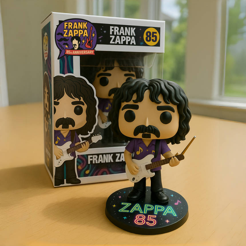 Frank Zappa 85th Anniversary POP Figure!