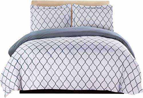 Duvet Cover Set 1800 Count Egyptian Cotton 3 Piece Luxury Soft 2 Pillow Shams. King Size