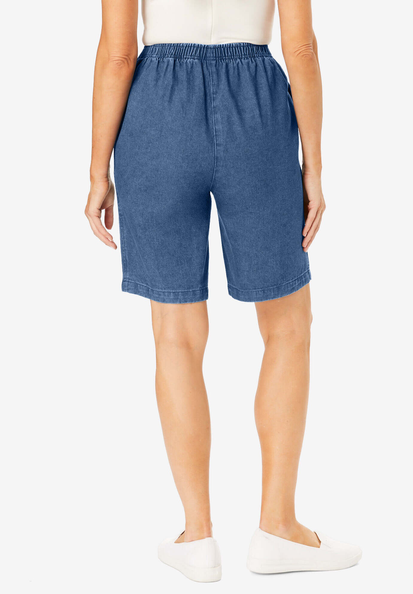 7-Day Elastic-Waist Cotton Short