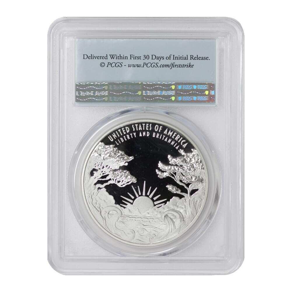 2024-P Proof Liberty & Britannia 1 oz Silver Medal - Limited-time release price