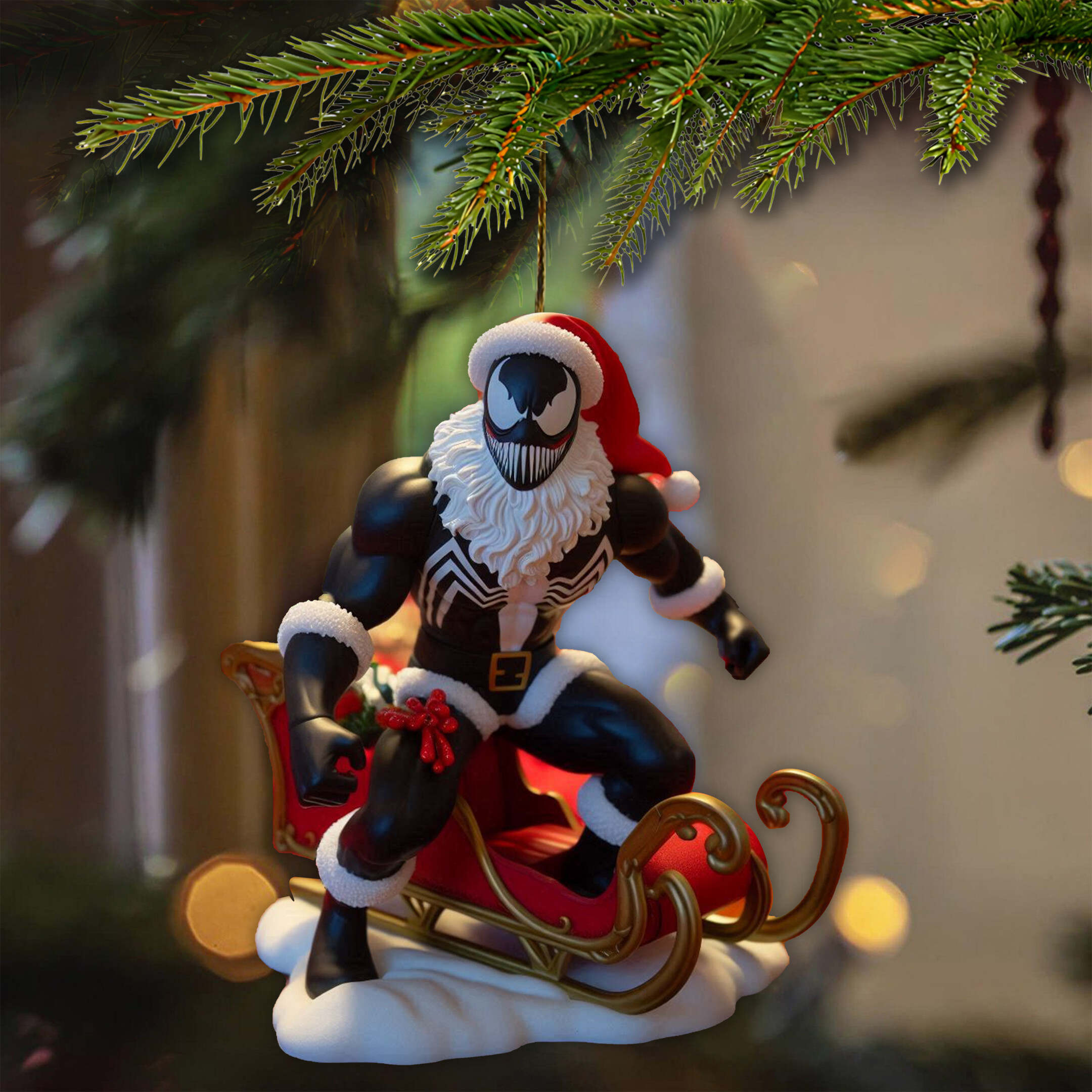 Venom Christmas Ornaments