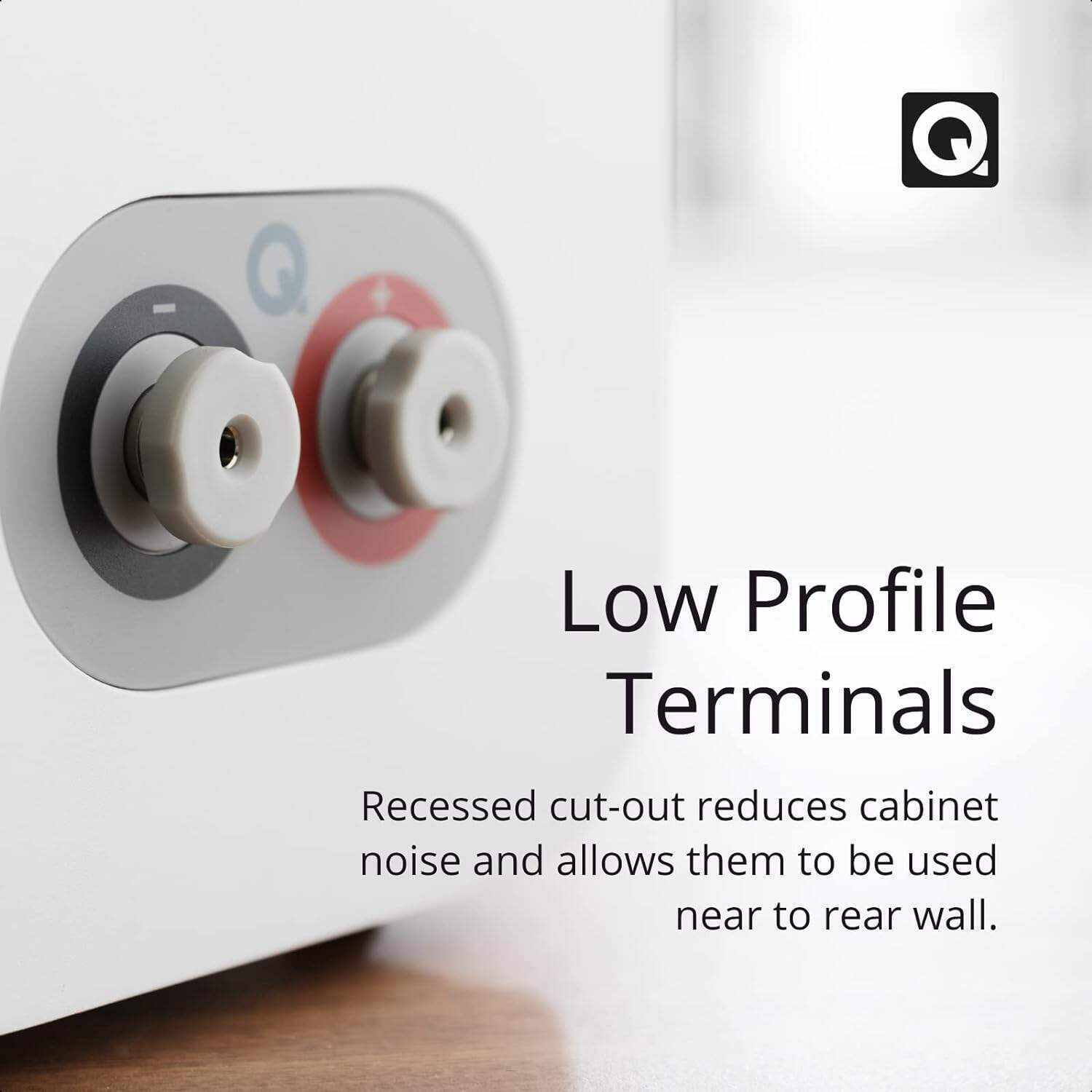 Q Acoustics 3010i Compact Bookshelf Speakers Pair English Walnut - 2-Way Reflex Enclosure Type, 4
