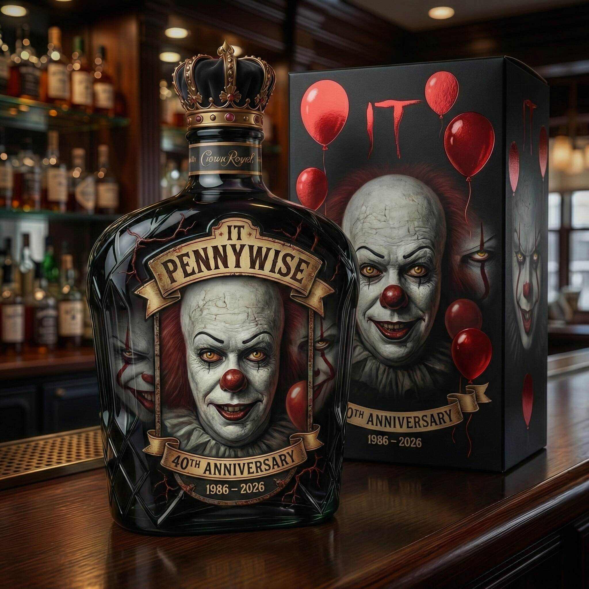 🤡🎈 IT Pennywise 40th Anniversary Collector Decanter
