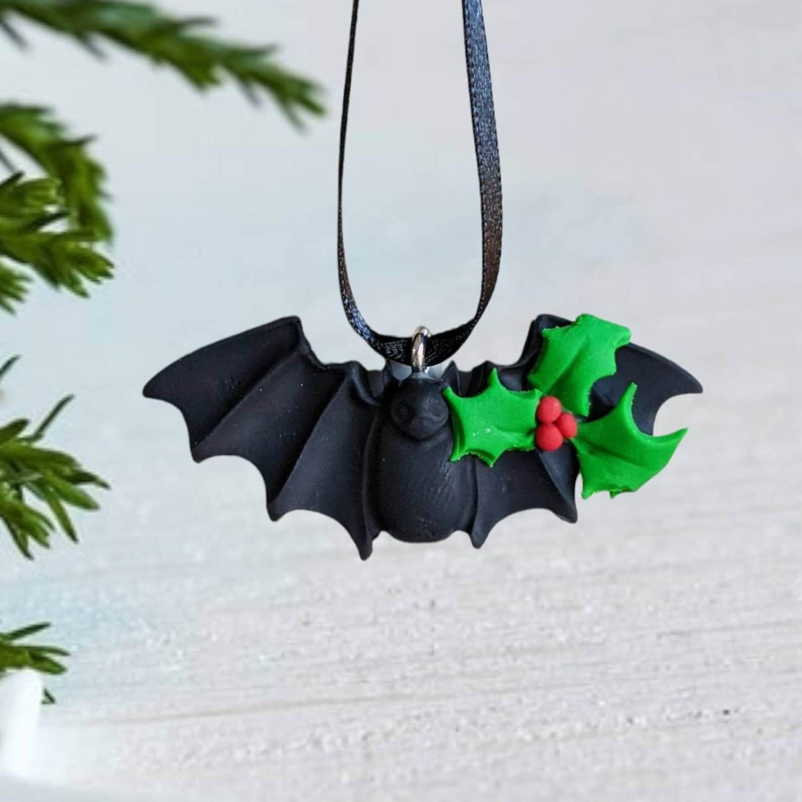 🦇Bat Christmas Ornament