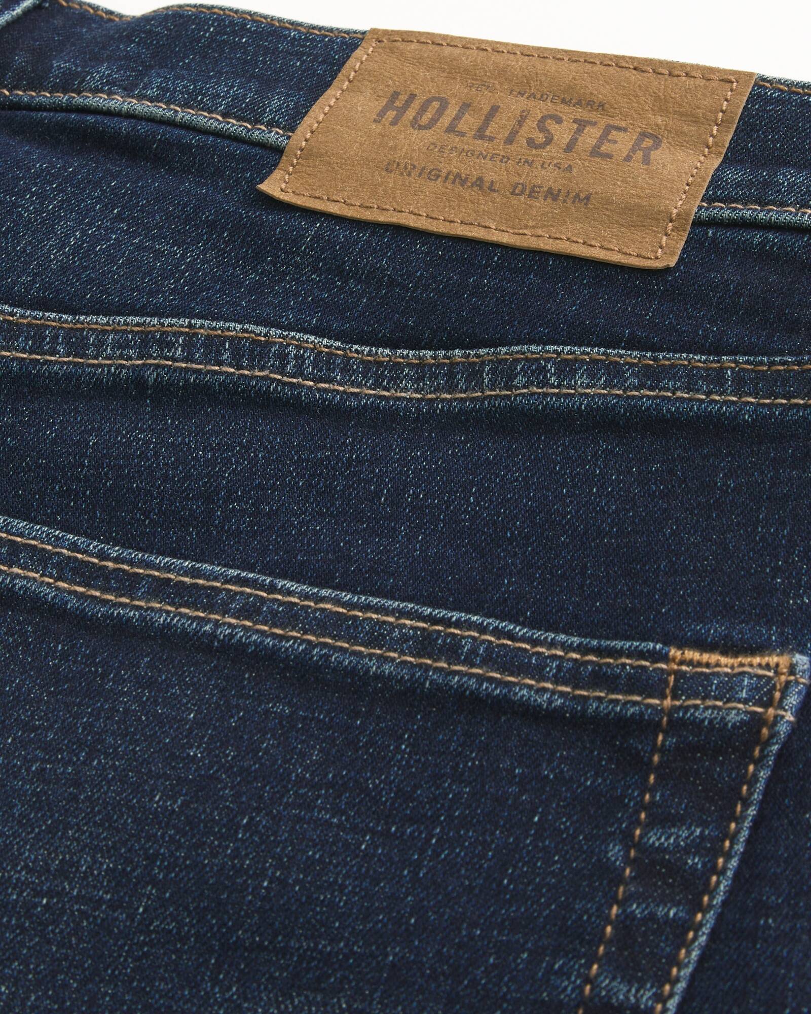 Washed Black Athletic Skinny Jeans