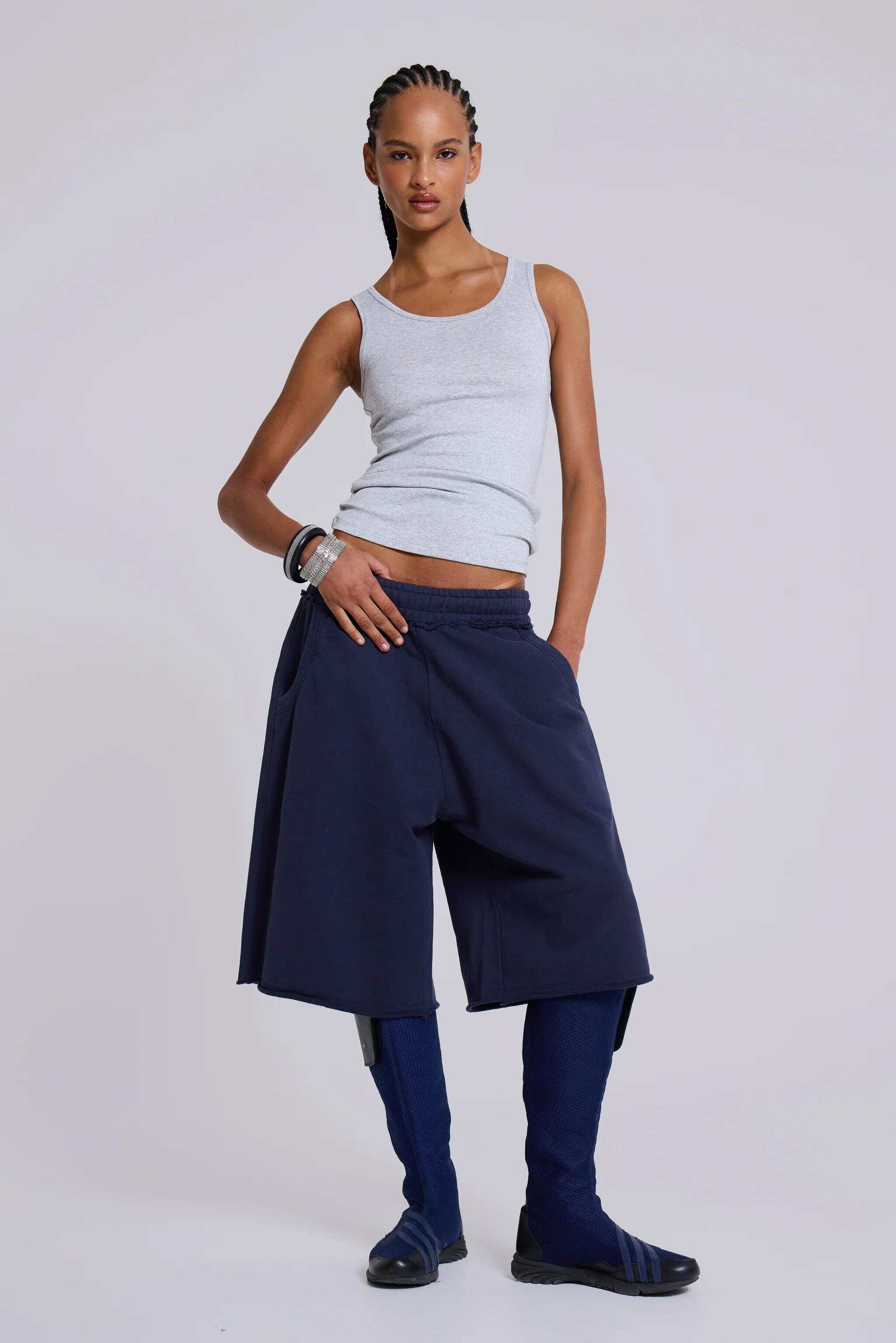 Navy Monster Shorts