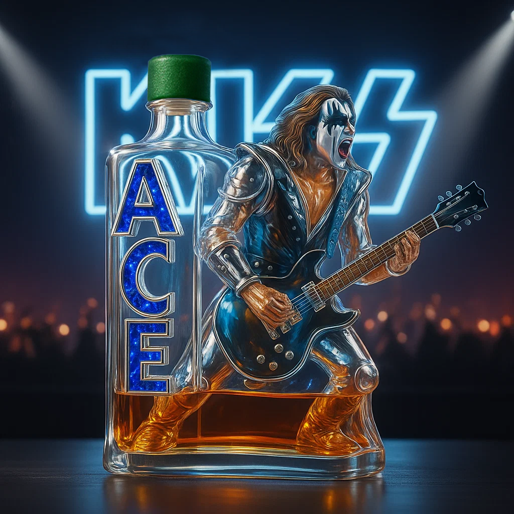 Ace Frehley Commemorative Bottle