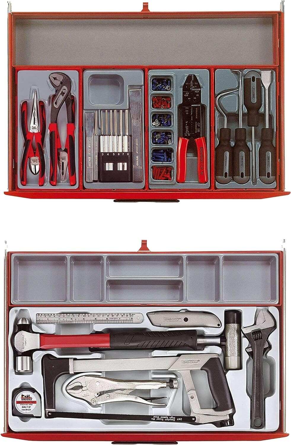 Teng Tools 1100 Piece Complete Mixed Monster Mega Master Hand Tool Kit - TCMONSTER02