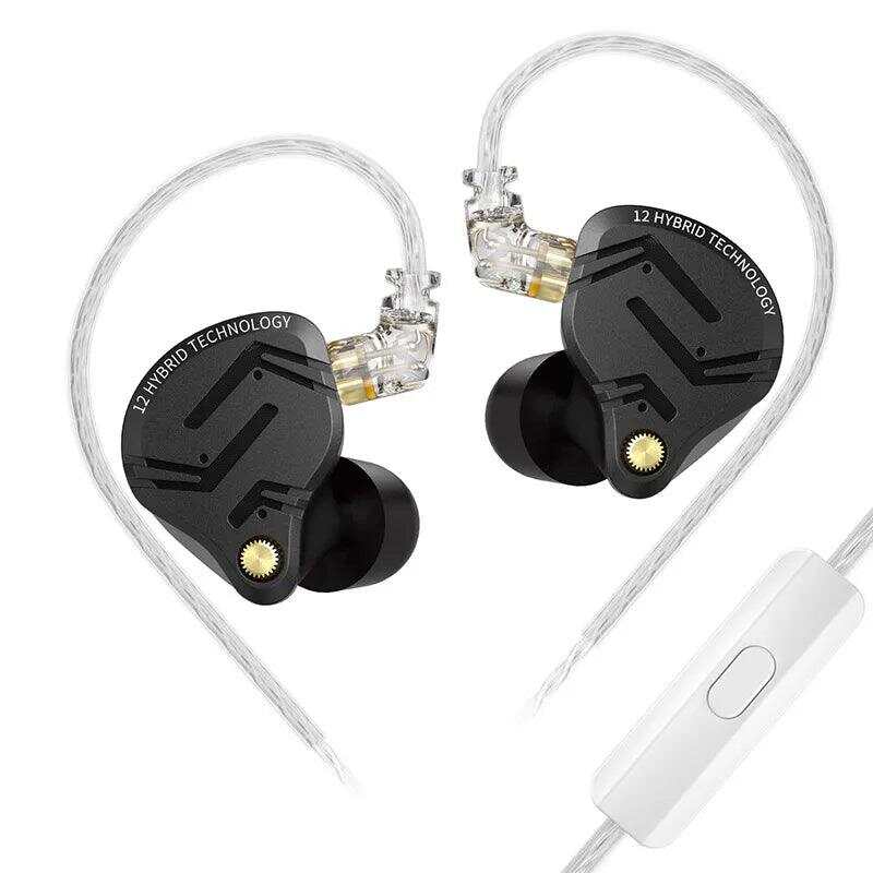 New KZ ZS12 PRO X - 12 Drivers IEM Earphones