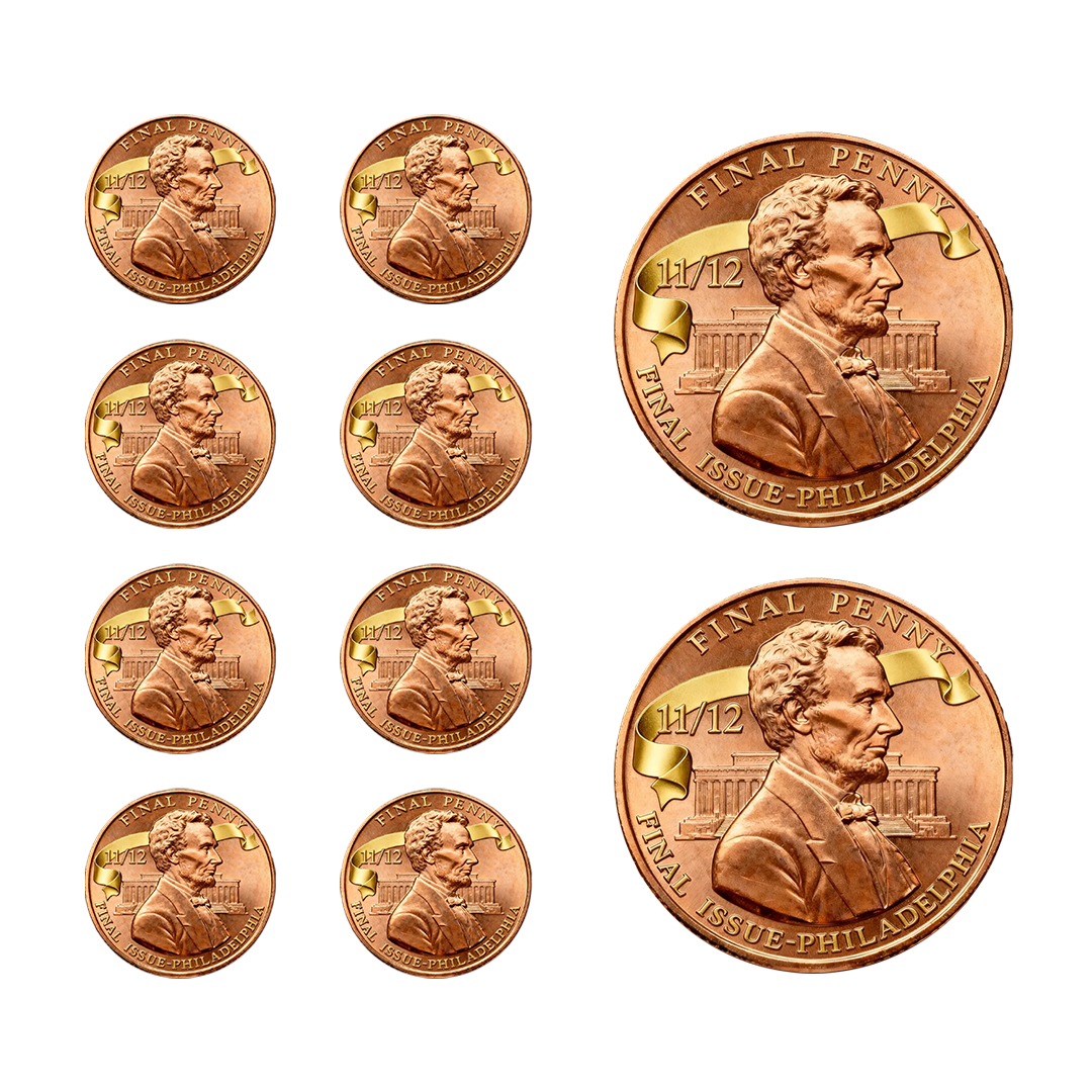 ⏰ Year-end Limited-Time Offer-Lincoln Final Penny – 11/12 Limited Edition Commemorative Coin
