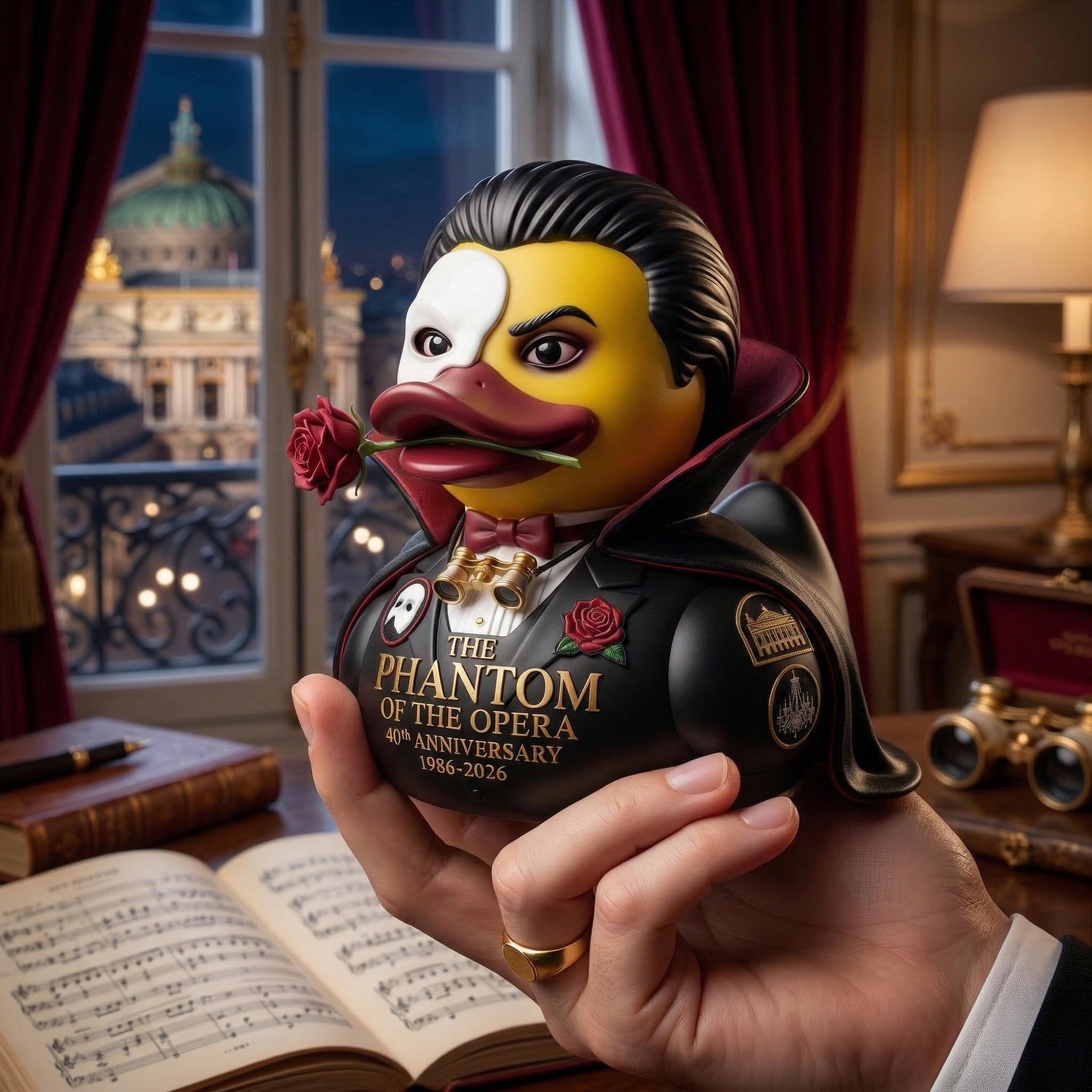 The Phantom of the Opera 40th Anniversary Collector Edition Duck