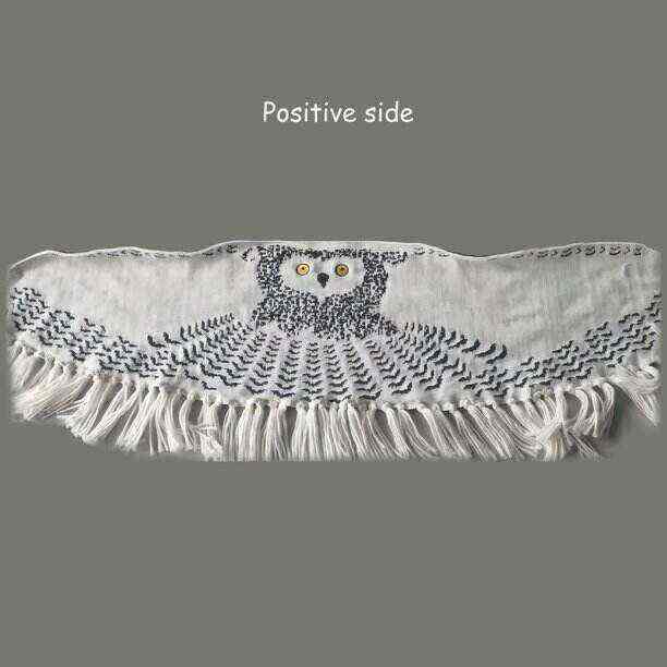 NEW ! RETRO OWL SCARF