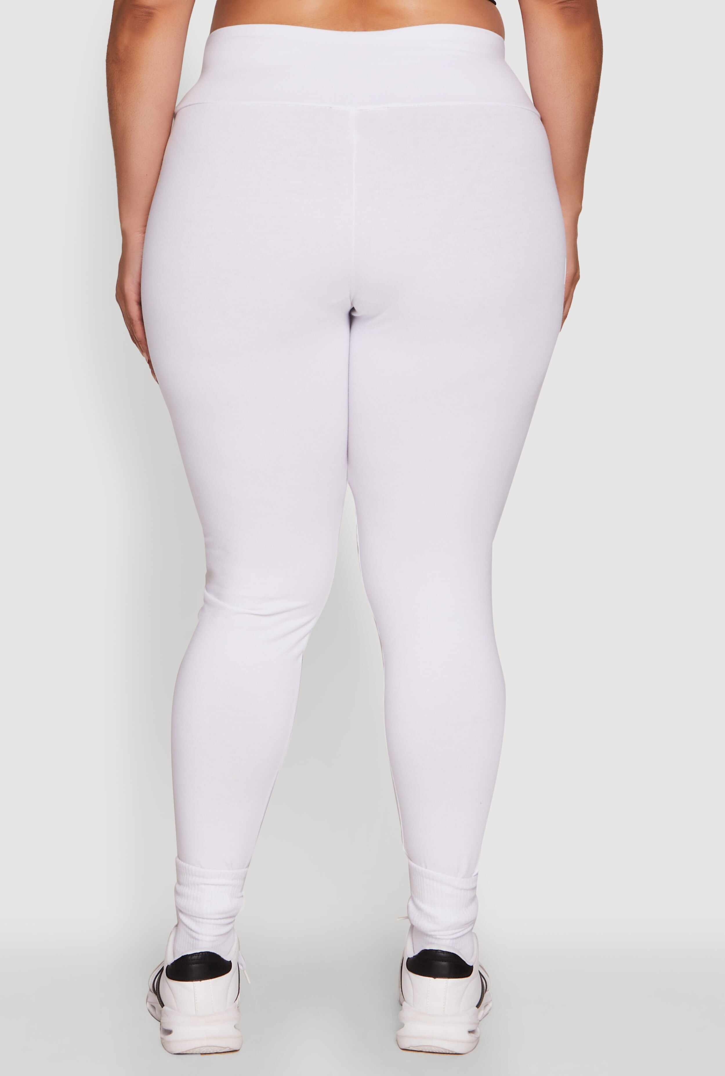 Plus Size Stylish High Waisted Leggings