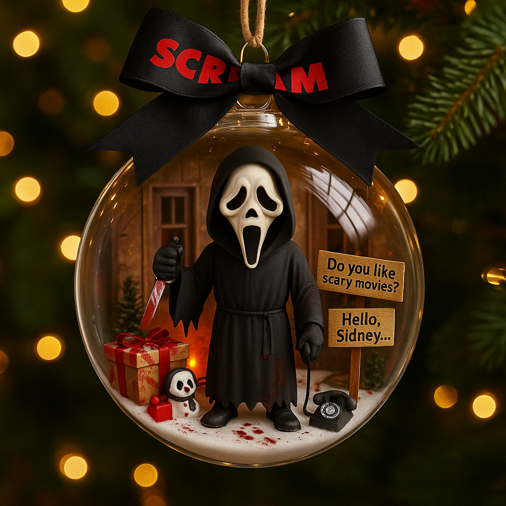 Horror Element Christmas Ball Decoration