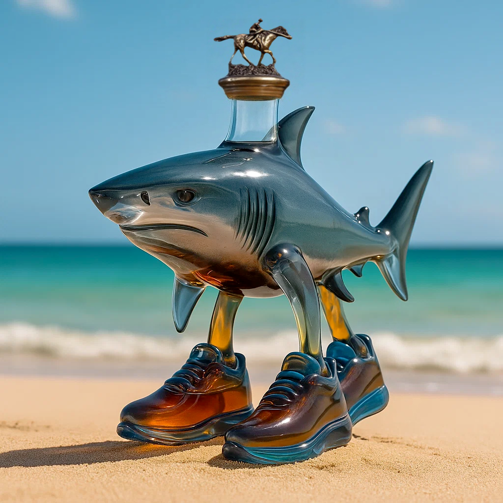 Tralalero Tralala Limited Edition Collector's Whiskey Bottle