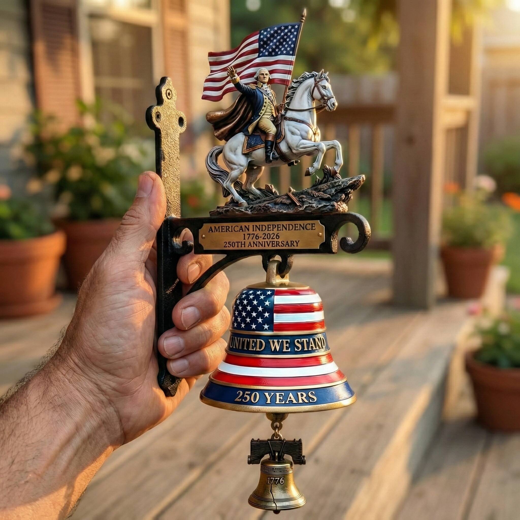 American Independence 250th Anniversary Wall Bell