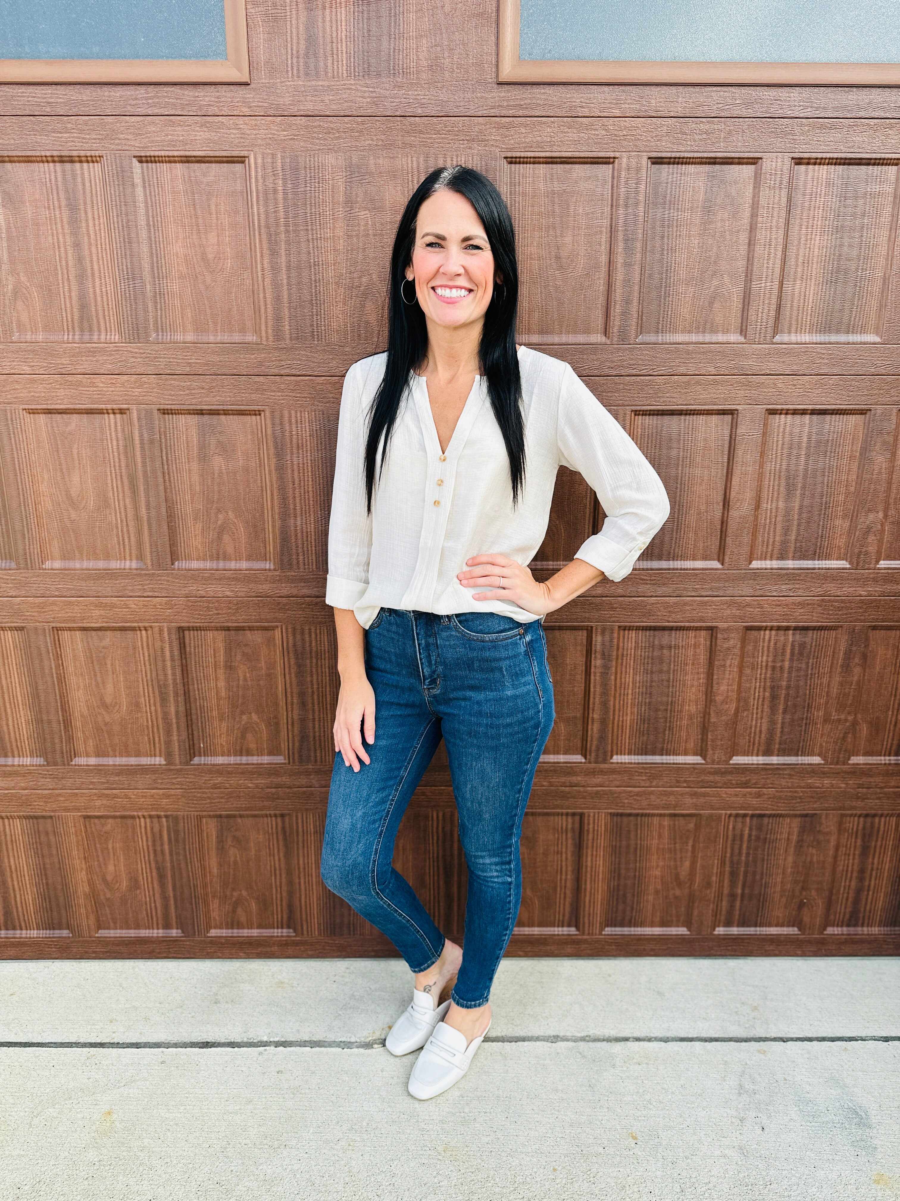 REG/CURVY Triple Trouble Tummy Control and Butt Lifting Skinny Jeans