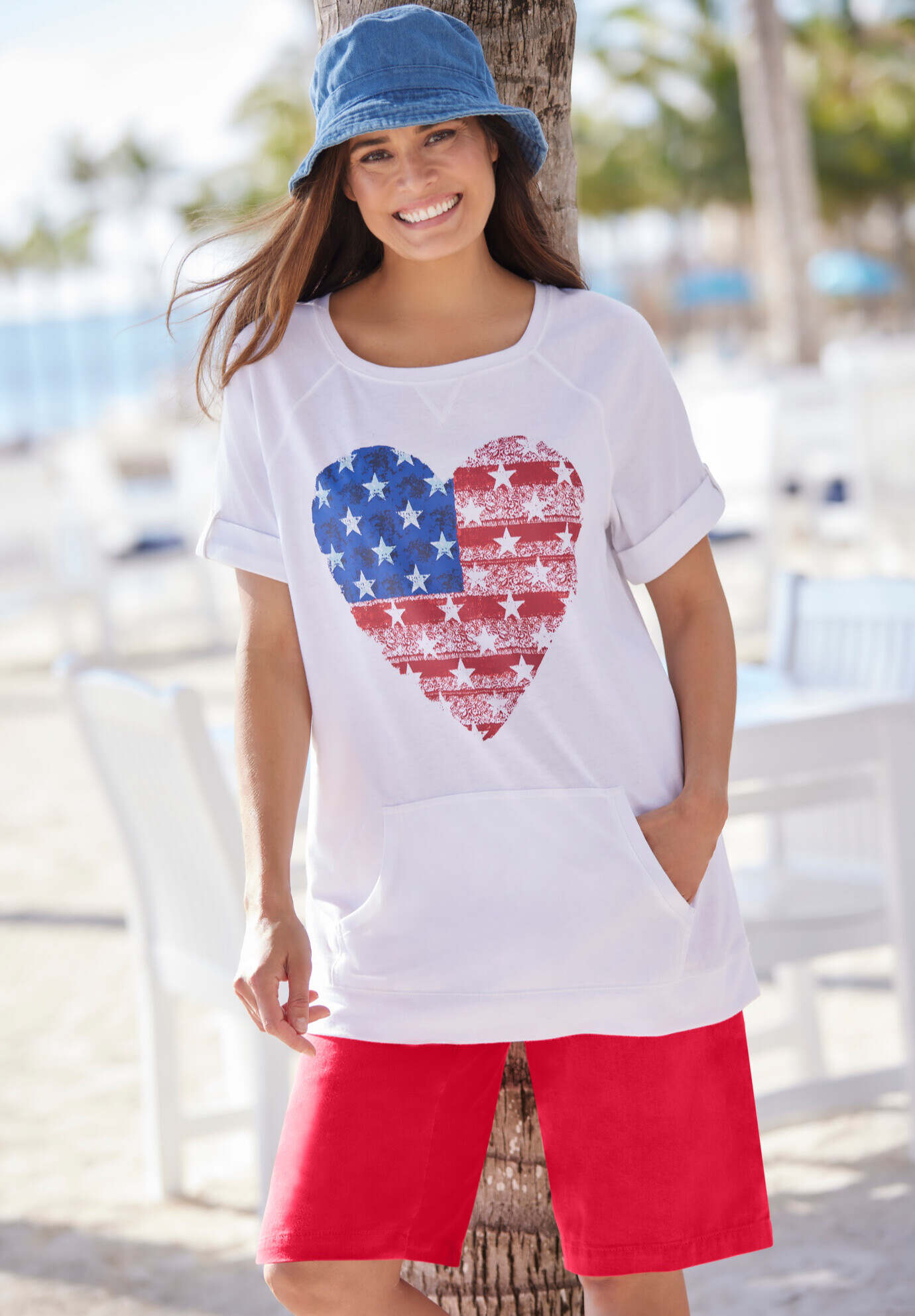 7-Day Elastic-Waist Cotton Short