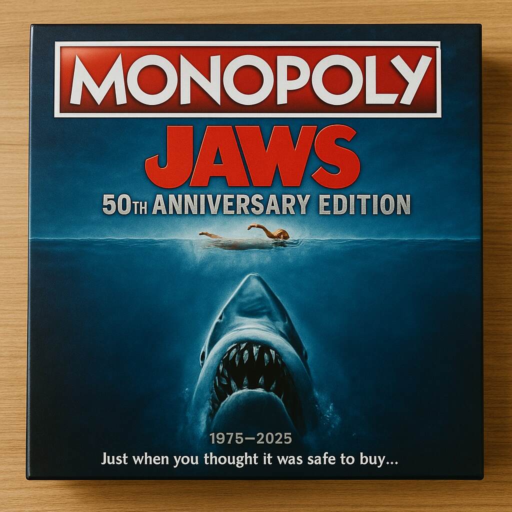 MONOPOLY: JAWS 50th Anniversary Edition