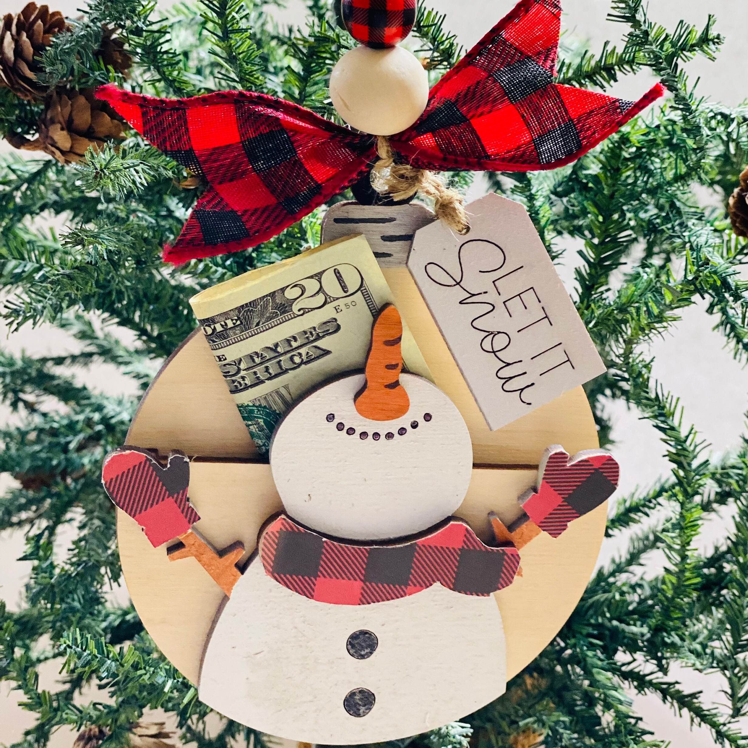 🎅Christmas Wooden Money Holder Gift