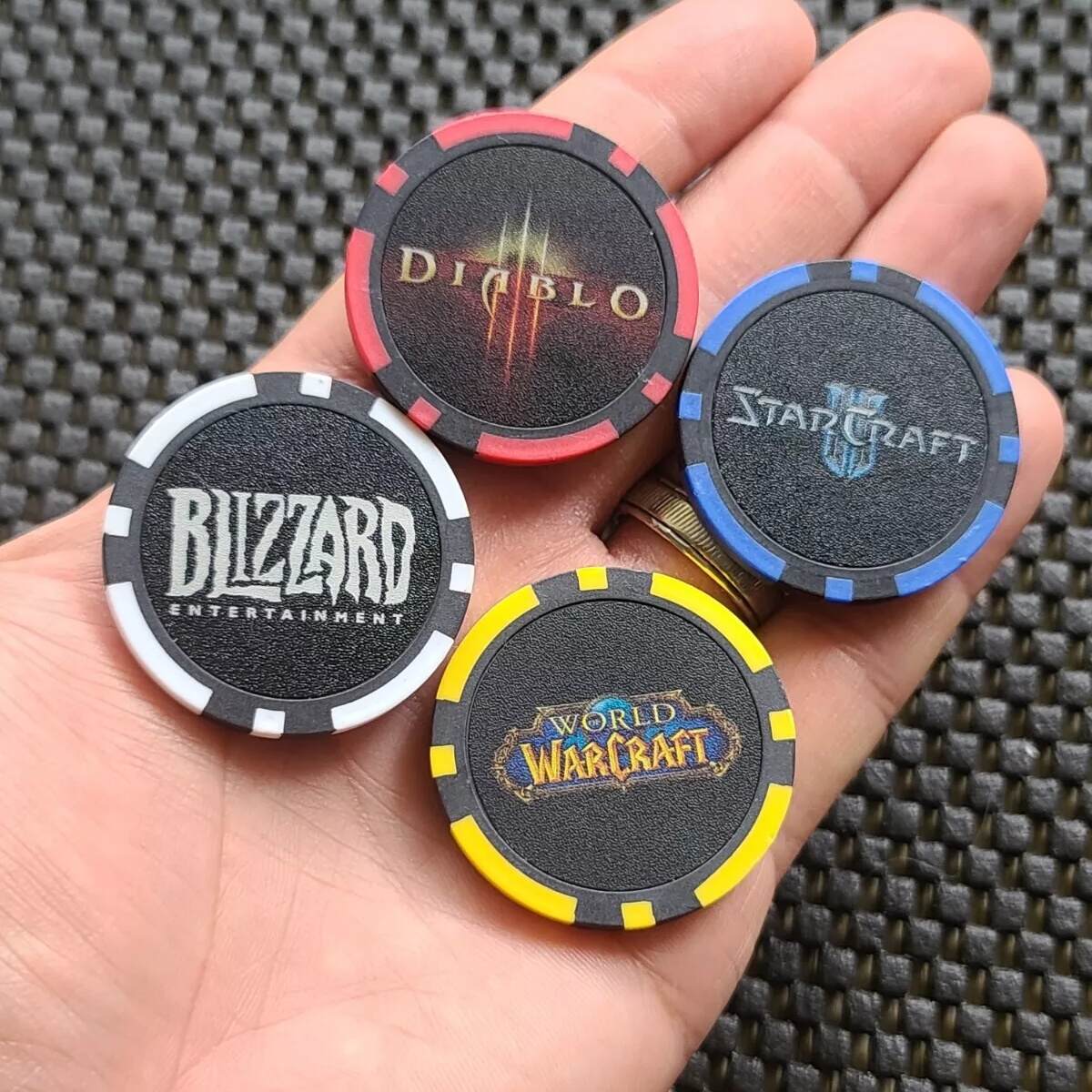 Blizzard BlizzCon Poker Chip Coins
