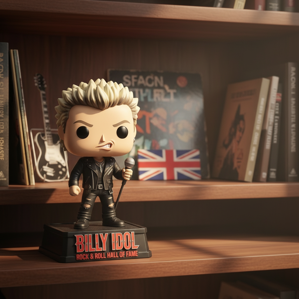 Billy Idol 2026 Rock & Roll Hall of Fame Inductee Commemorative POP! Figure