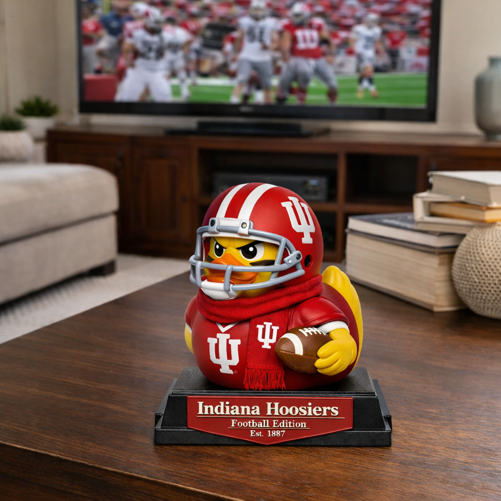 Indiana University Football Team TUBBZ Duck