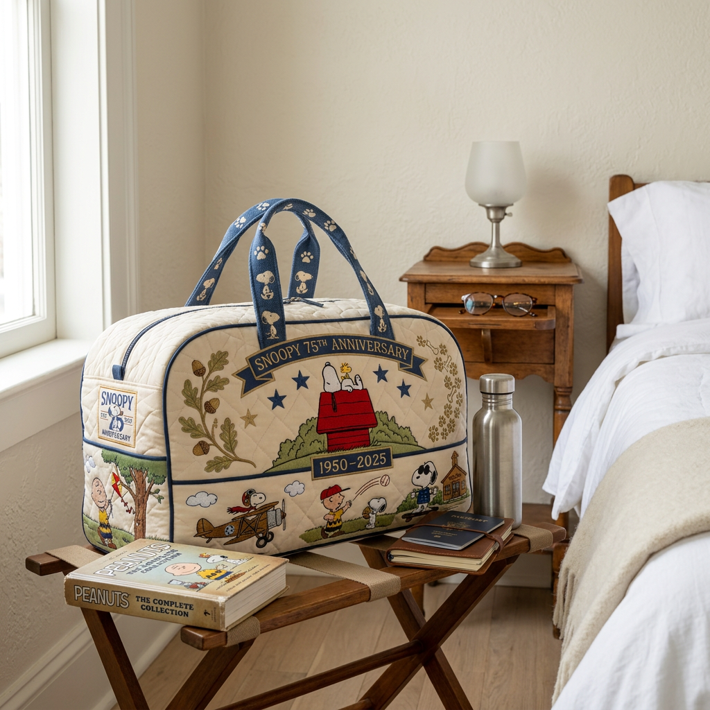 Snoopy 75th Anniversary Commemorative Handbag