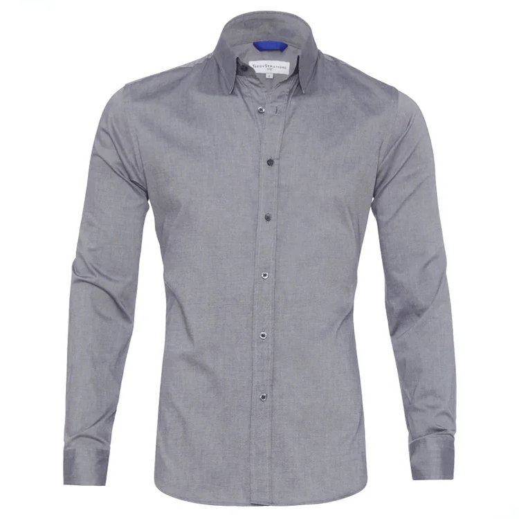🔥2026 Spring Sale🔥Oxford Stretch Zip Shirt