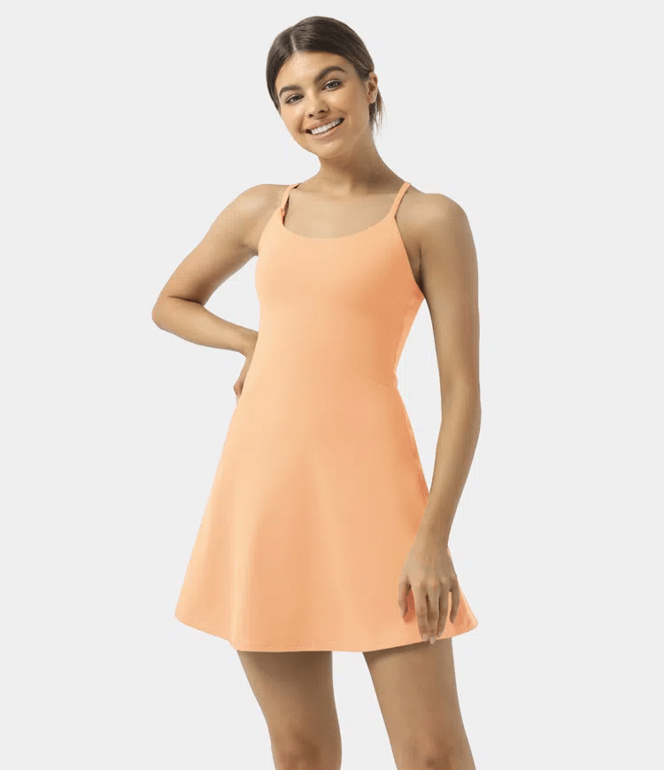 🔥Flash Sale🔥Softlyzero Plush Backless Active Dress-Easy Peezy