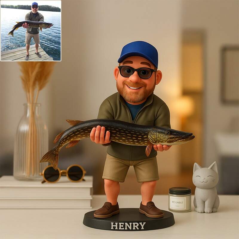 The Big Catch– Custom Fishing Figurines