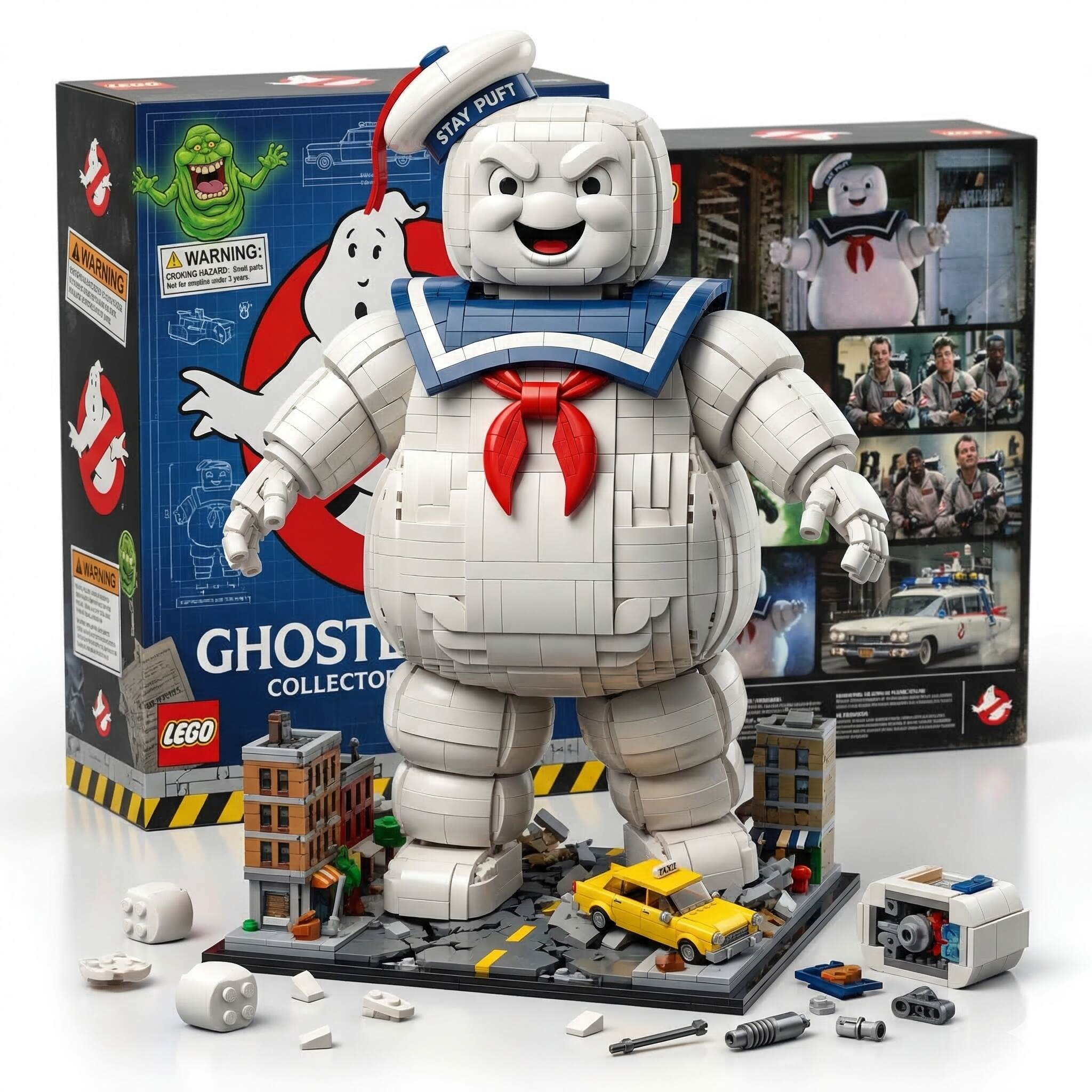 Ghostbusters Build Series – Ecto-1 & Chaos Creatures Collection