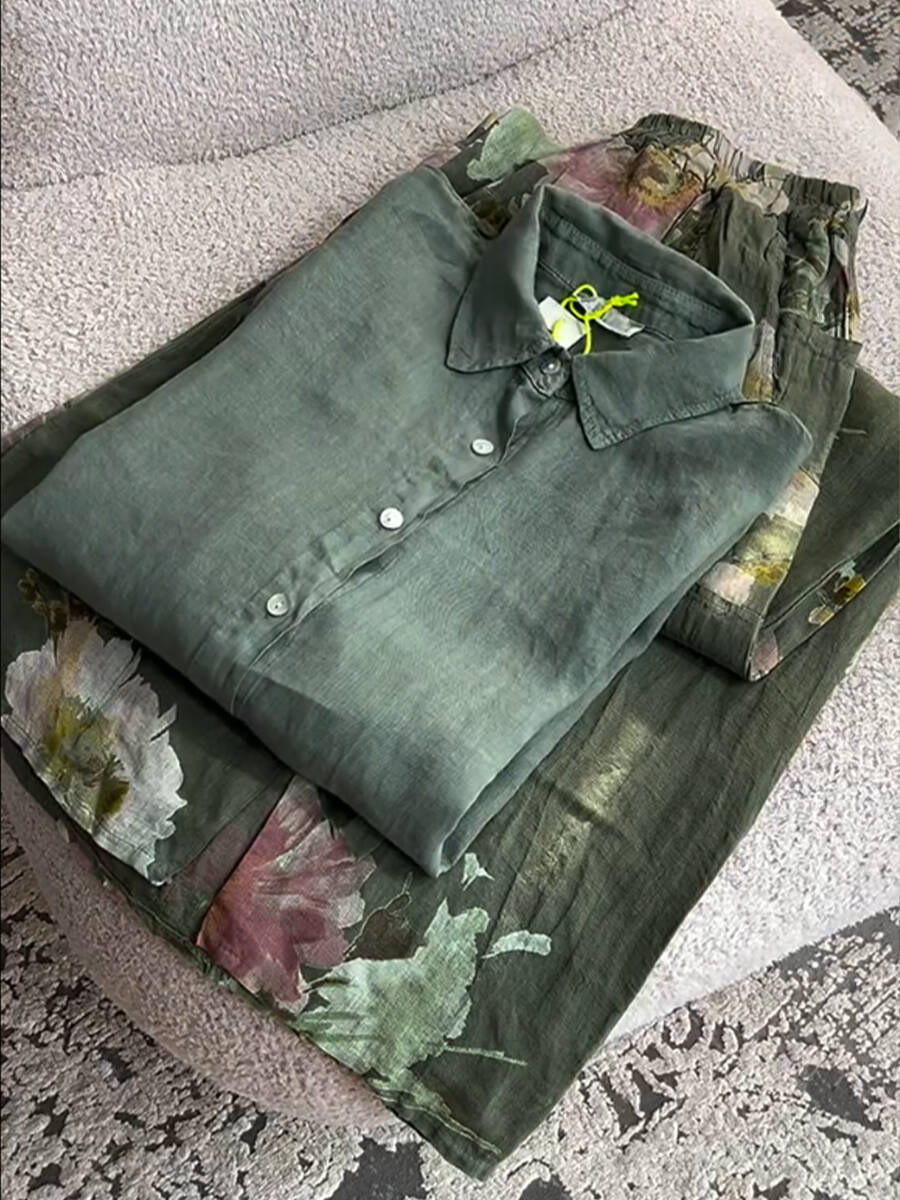 🔥Summer Arrivals🌟Women's Cotton and Linen Casual Shirt
