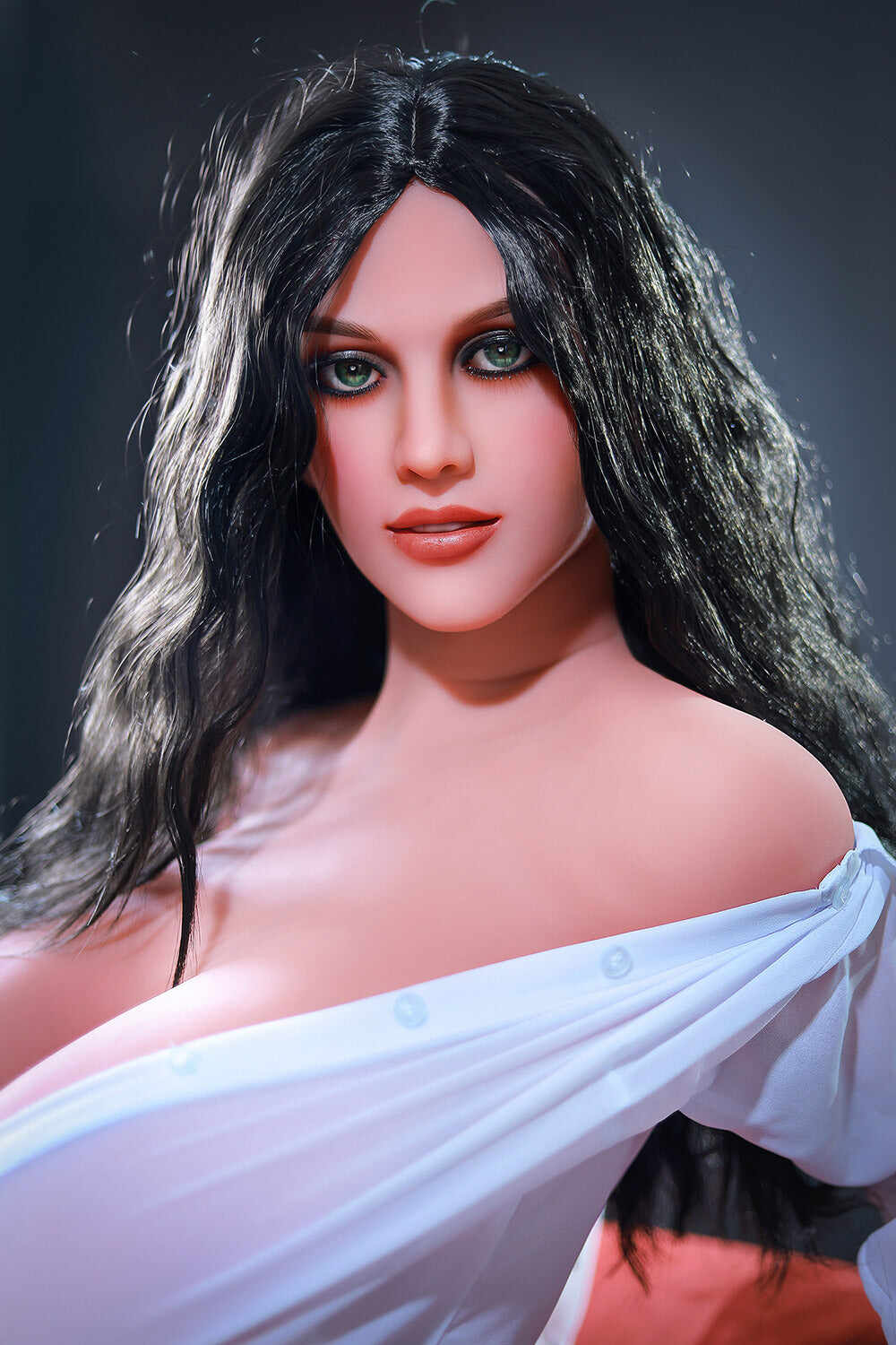 Persis 5ft41 / 165cm #282 Head TPE Huge Breasts Latino Chubby Sex Doll With Thick Thigh