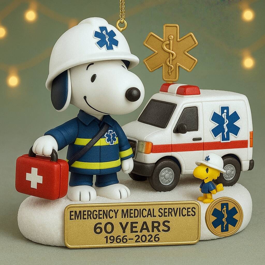 SNP EMS 60th Anniversary Ornament