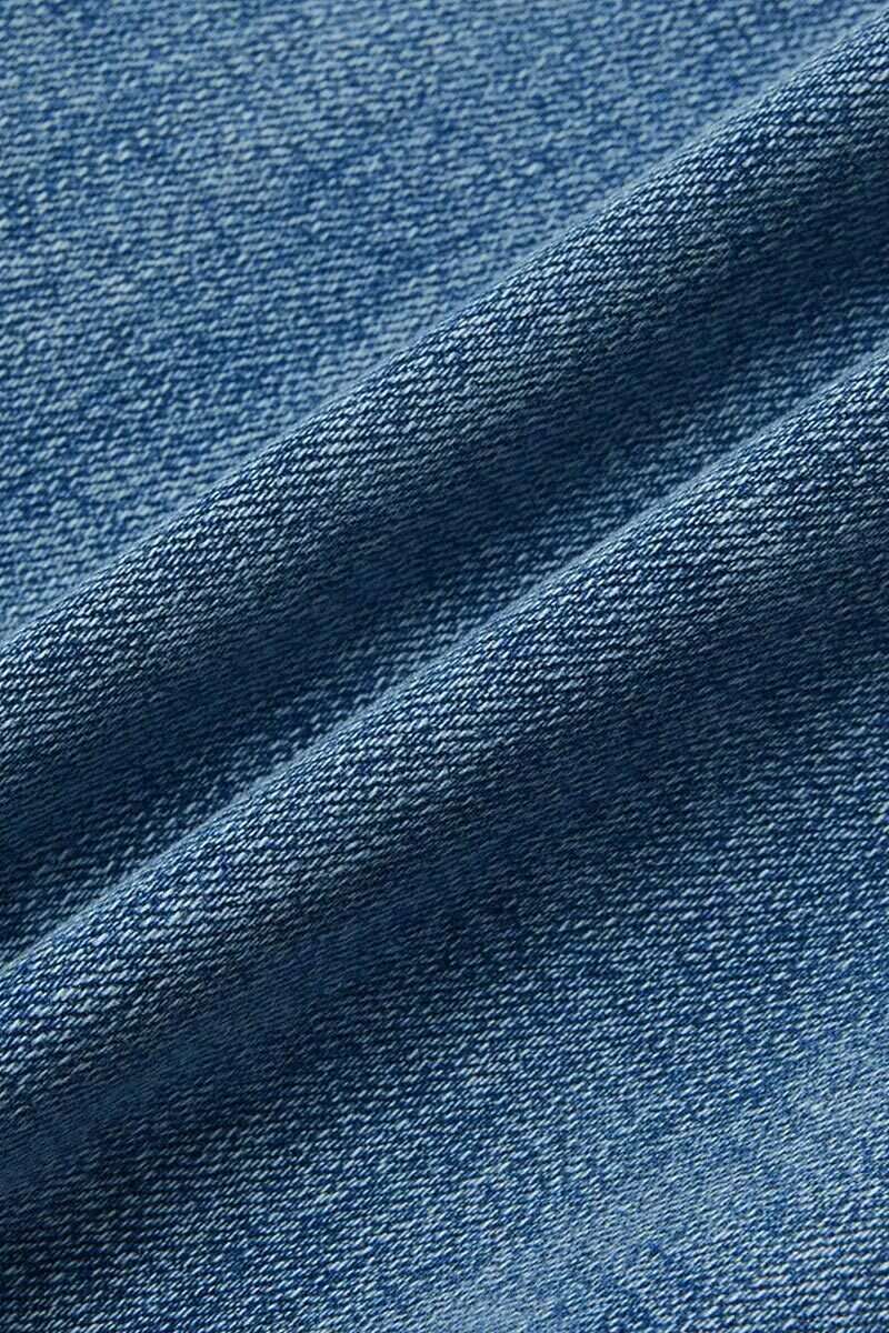 Wash Contrast Stitch Low Waist Bootcut Jeans