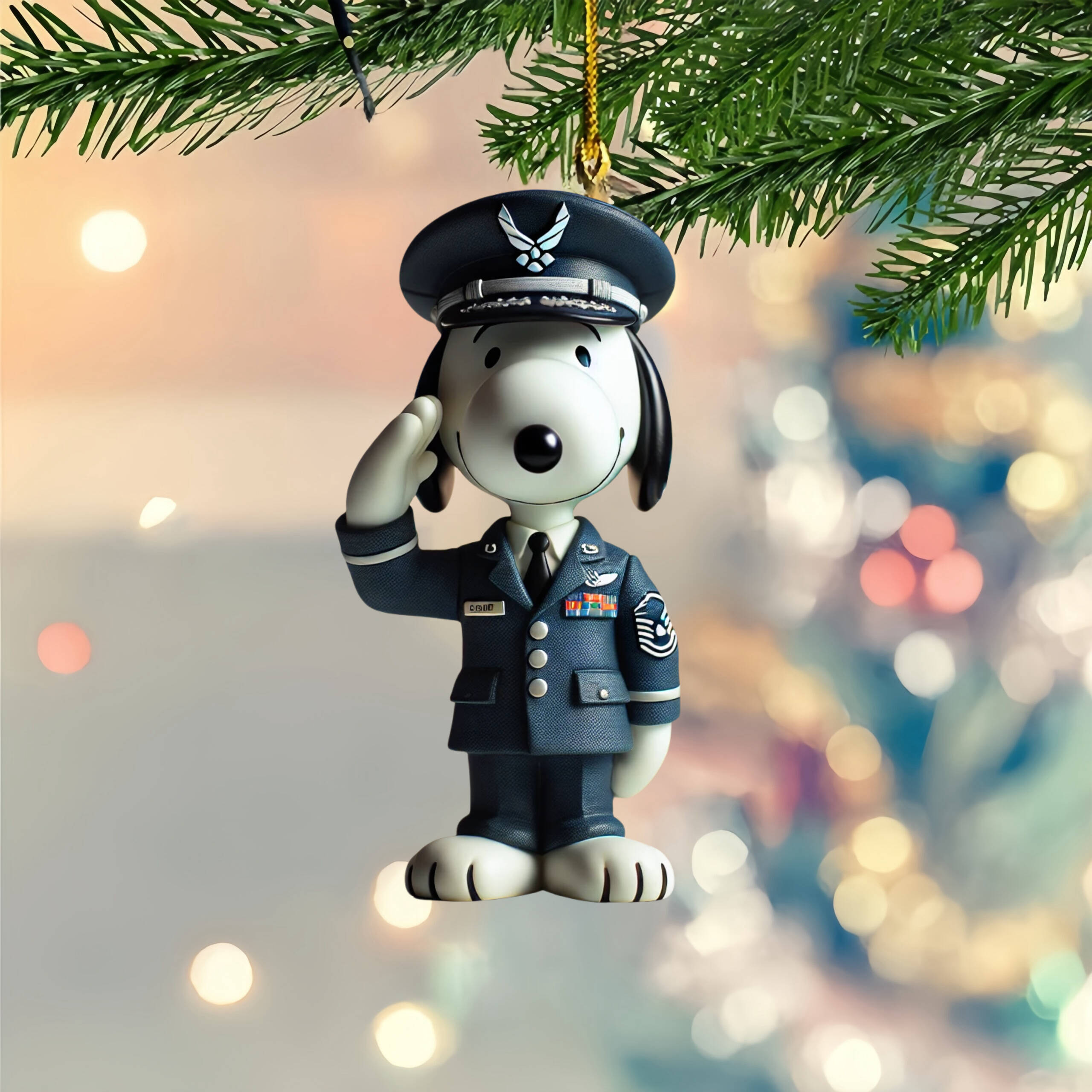 🔥LAST DAY 50% OFF- 🎖️Veteran Tribute Snooopy Ornaments