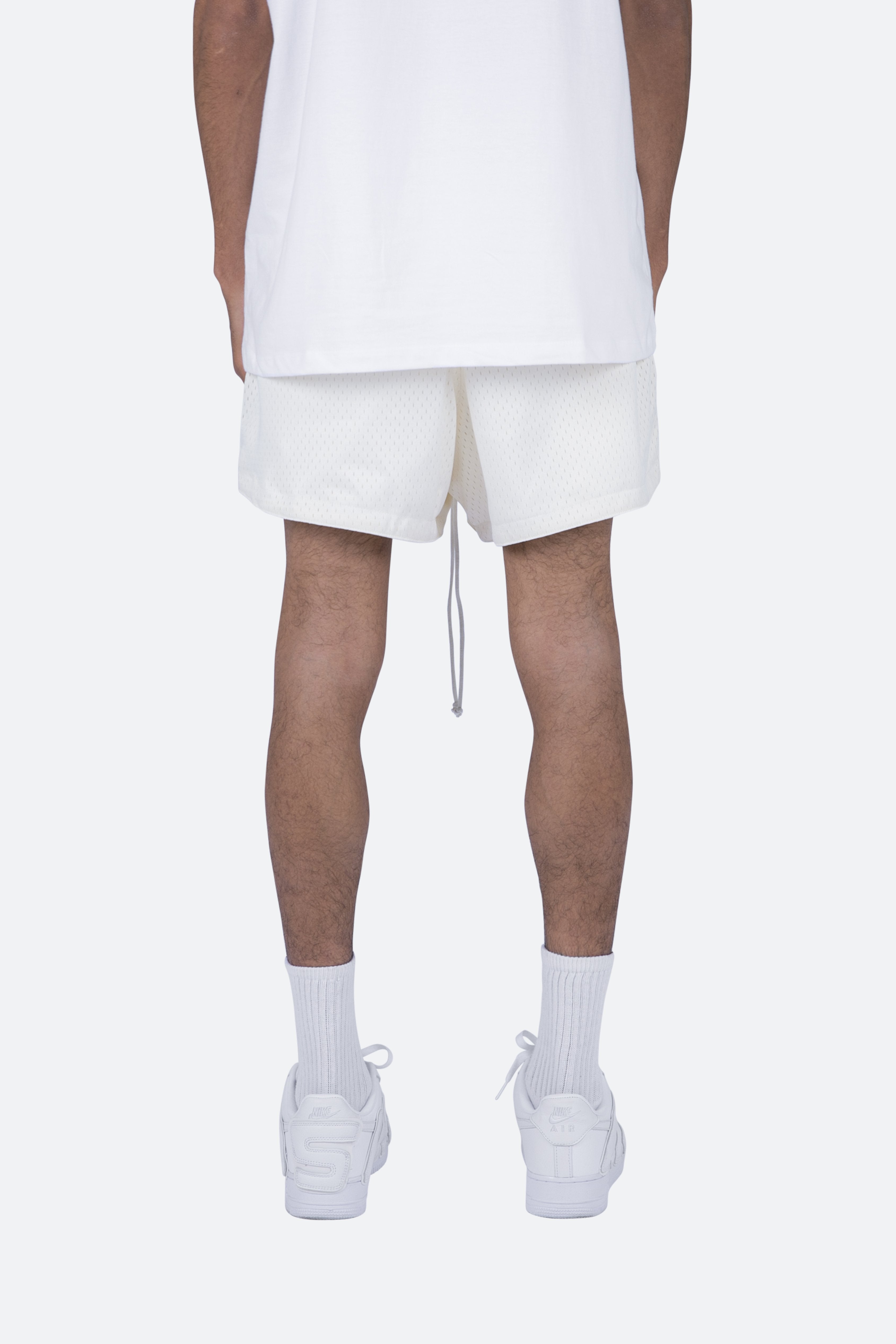 Warm Up Mesh Shorts - Off White