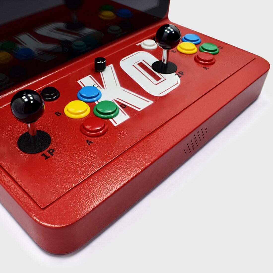 10000 Games in 1 Box Arcade Game Console, 10-inch HD Screen Game Console or PC Projector 4K TV, 2-4 Players Online Game, 3D Games, Search/ Save/Hide/Pause Game