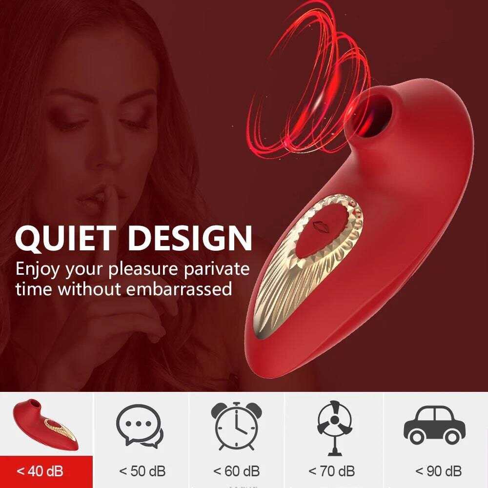 Powerful Nipple Massager Sucking Vibrator