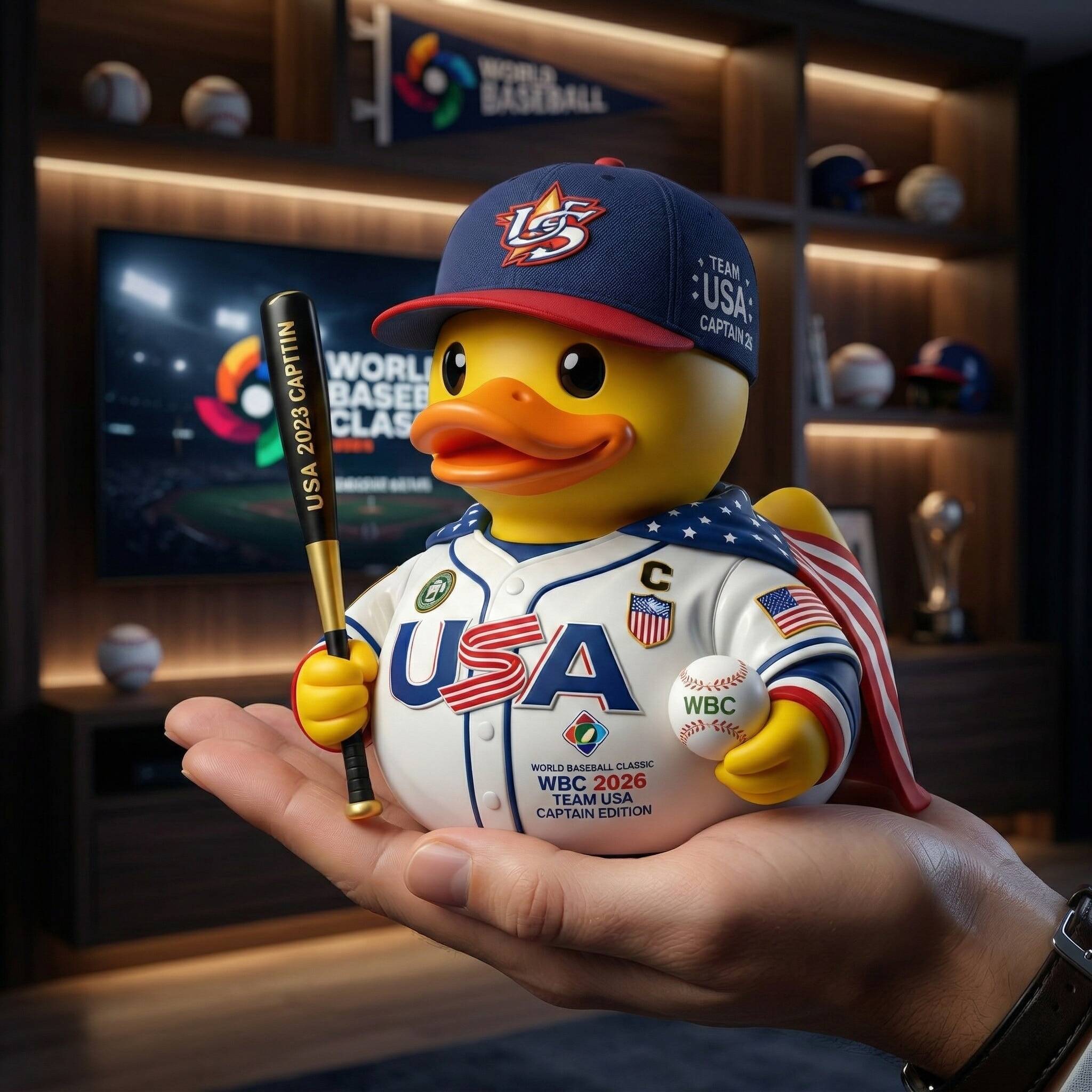 US WBC 2026 Team USA Captain Duck