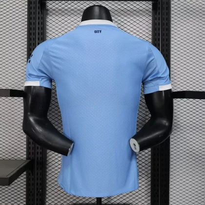 2025/2026 Player Version Manchester City Home Football Shirt